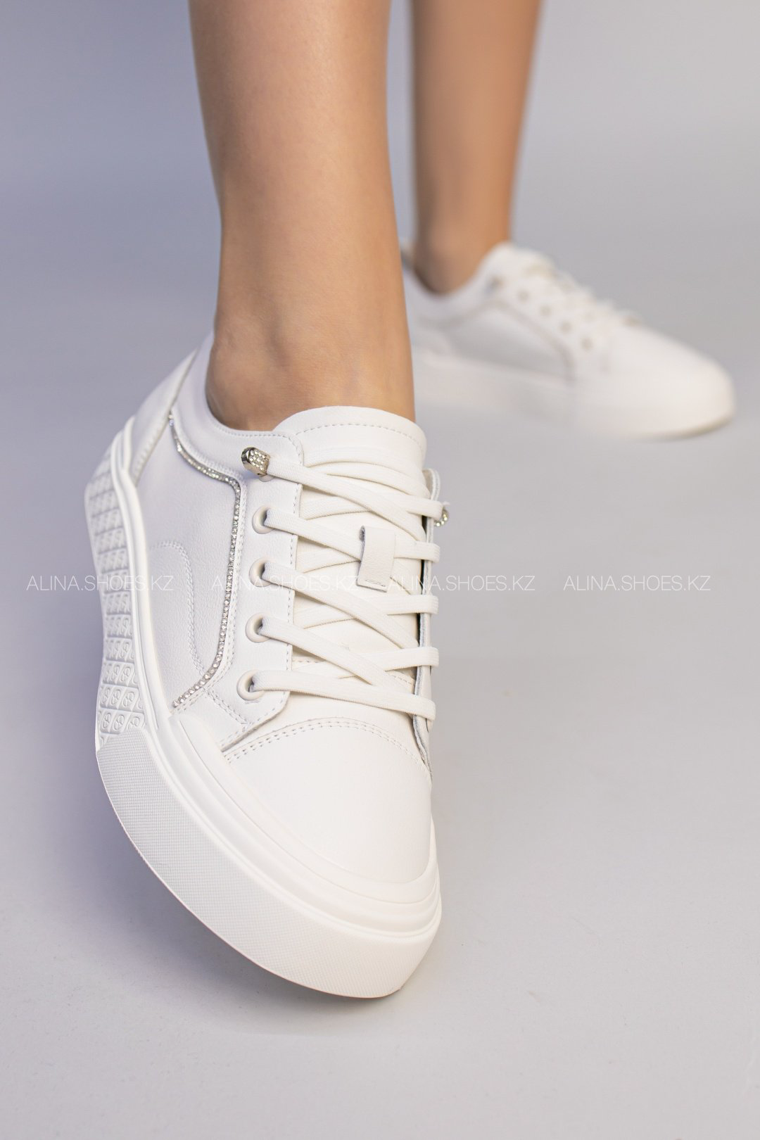 Кеды alinashoes белый купить,NaN