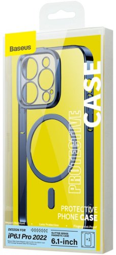 Чехол Baseus для Apple iPhone 14 Pro синий купить,NaN
