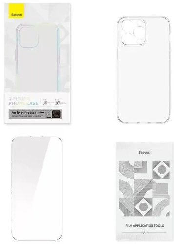 Чехол Baseus для Apple iPhone 14 Pro Max прозрачный купить,NaN
