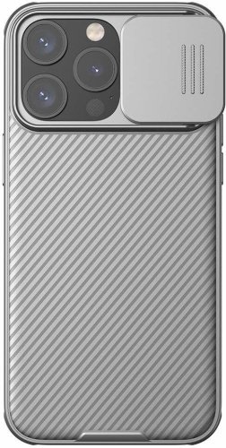 Чехол Nillkin для Apple iPhone 15 Pro Max серебристый купить,NaN
