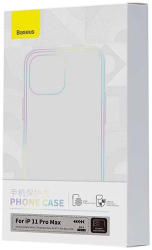 Чехол Baseus для Apple iPhone 11 Pro Max прозрачный купить,NaN