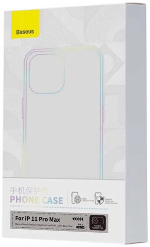 Чехол Baseus для Apple iPhone 11 Pro Max прозрачный купить,NaN