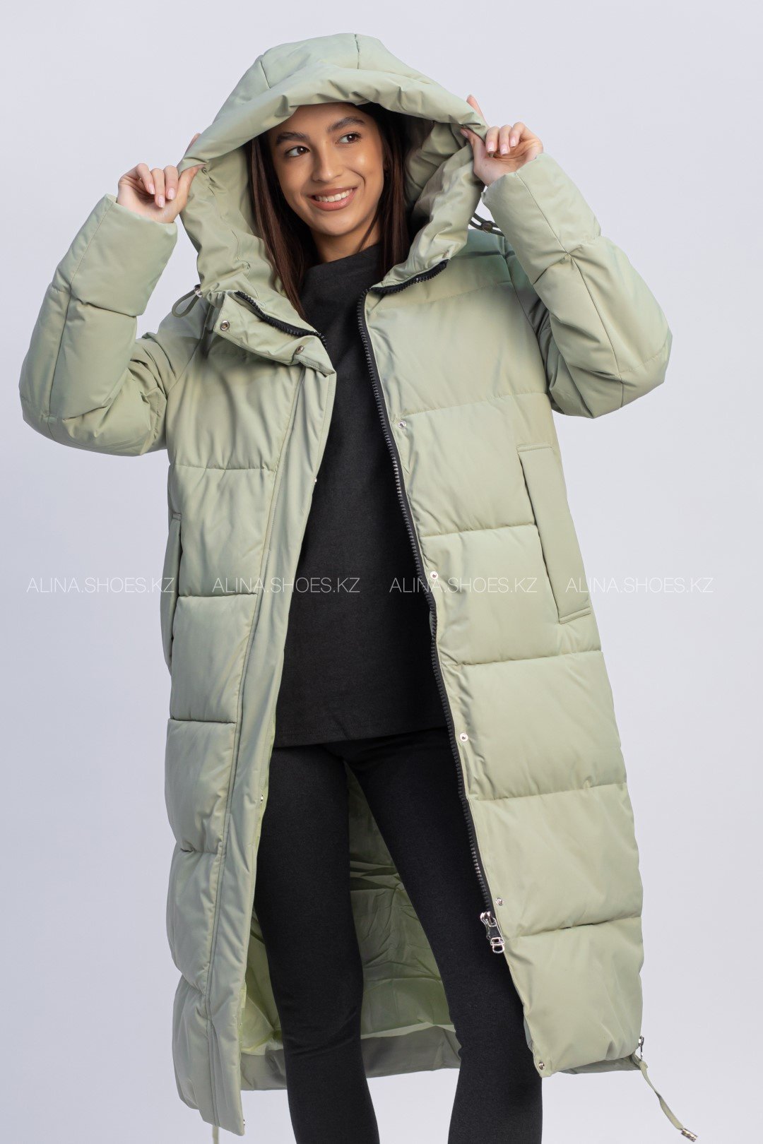 Зимняя куртка alinashoes зеленый купить,NaN