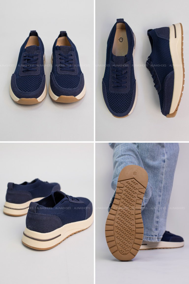 Кроссовки alinashoes синий купить,NaN