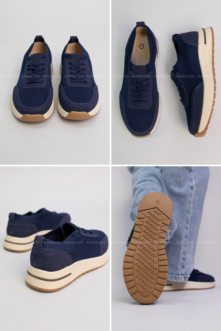 Кроссовки alinashoes синий купить,NaN
