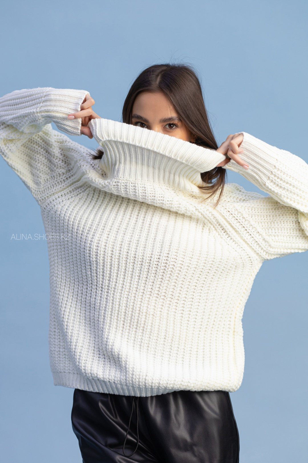 Свитер alinashoes белый купить,NaN