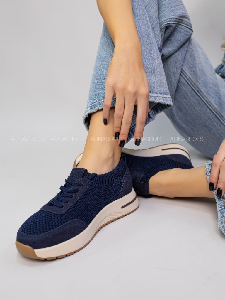 Кроссовки alinashoes синий купить,NaN