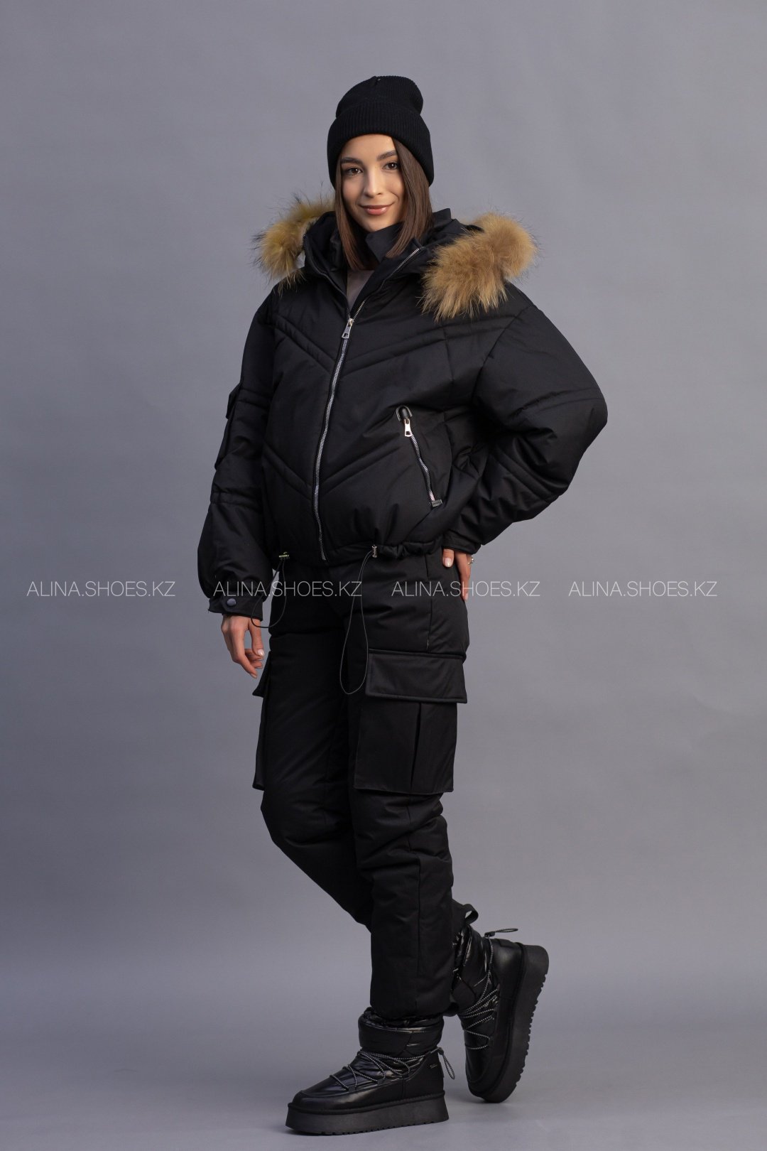 Костюм Alinashoes 88AS99-GFXX черный 48