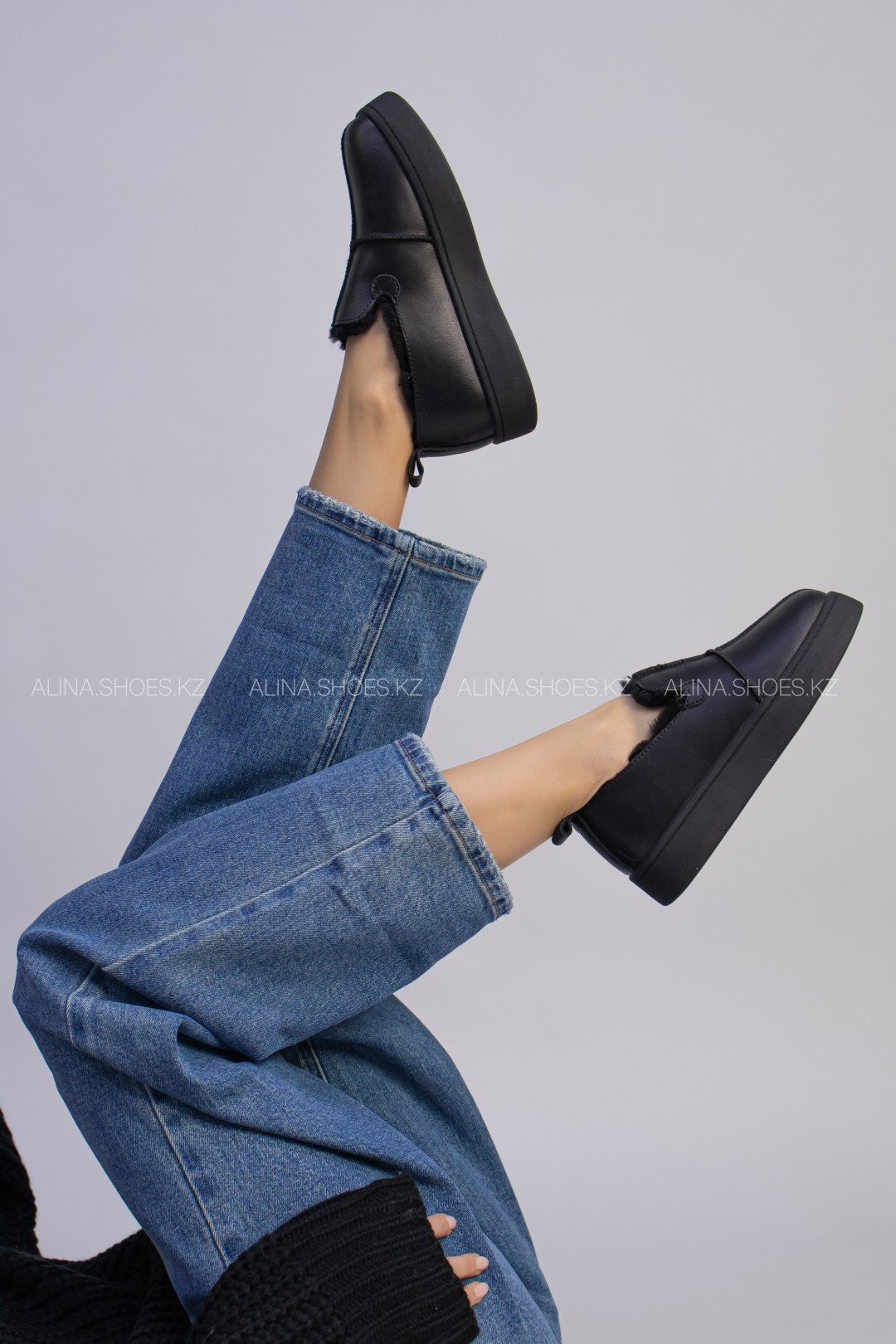 Автоледи alinashoes черный купить,NaN