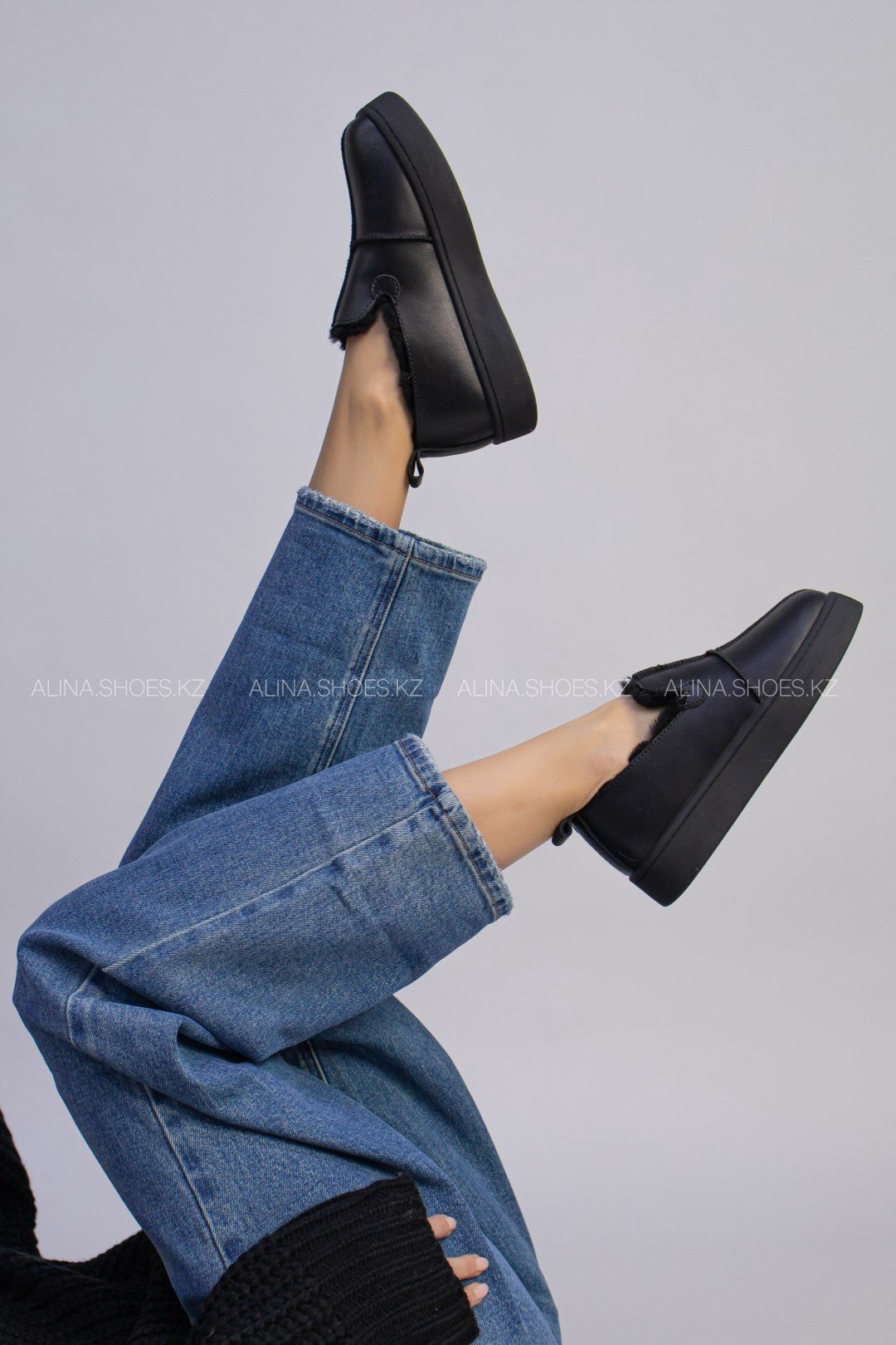 Автоледи alinashoes черный купить,NaN