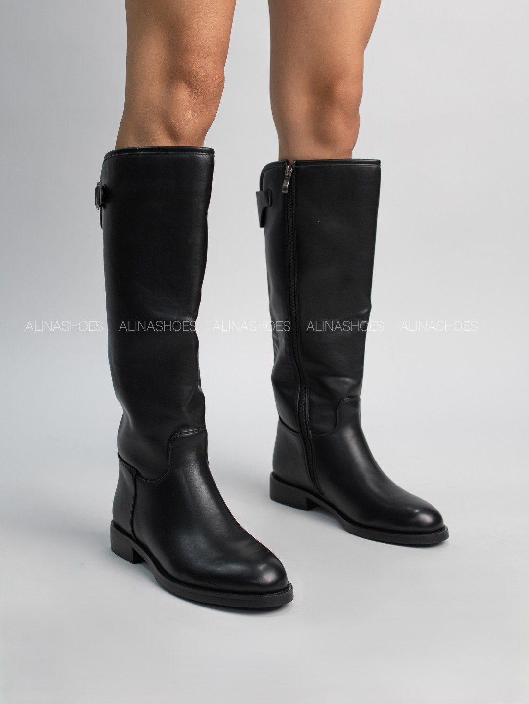 Сапоги alinashoes black 36 купить,NaN
