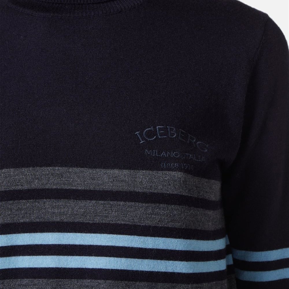 Водолазка Iceberg черно-синие S 42-44