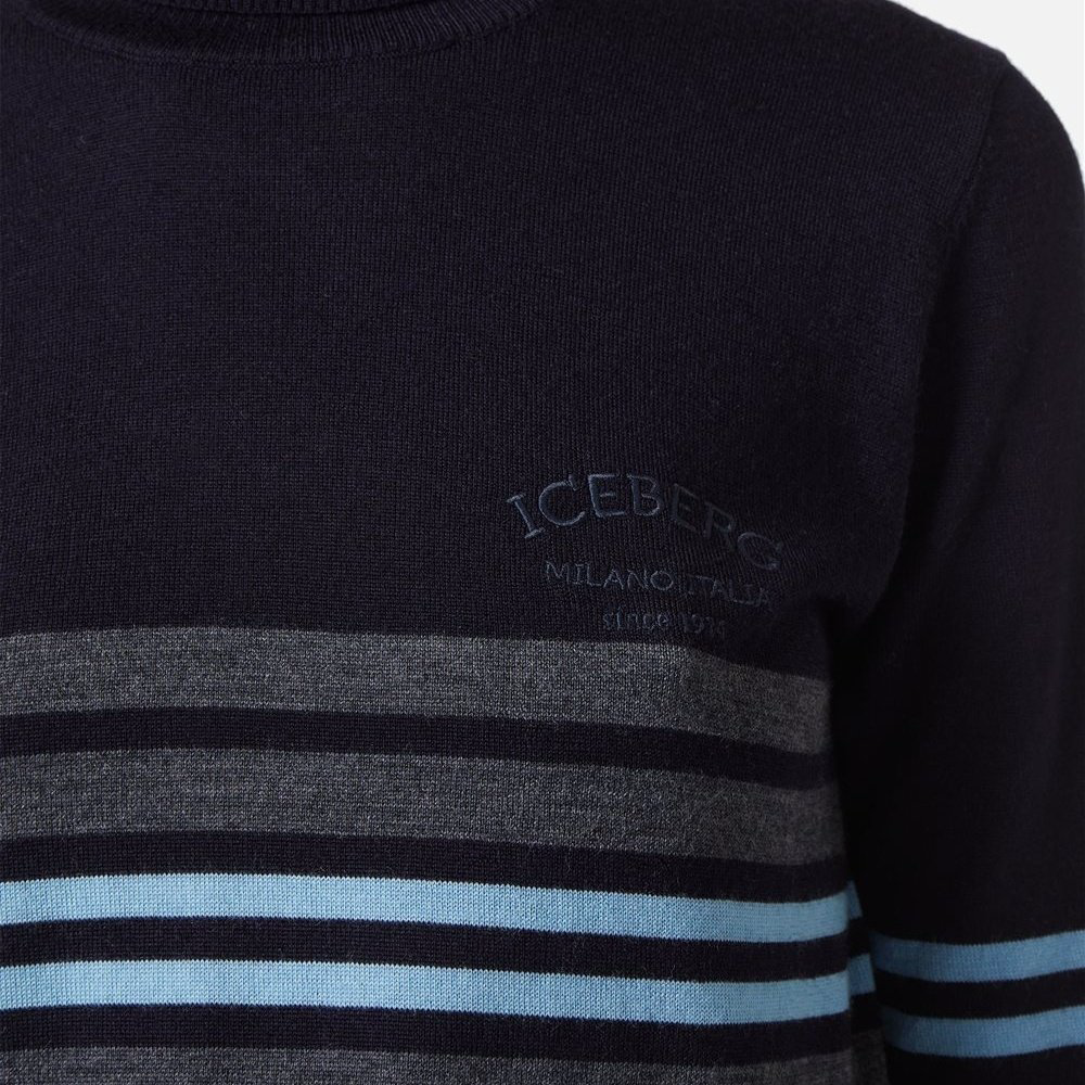 Водолазка Iceberg черно-синие S 42-44 купить,174000