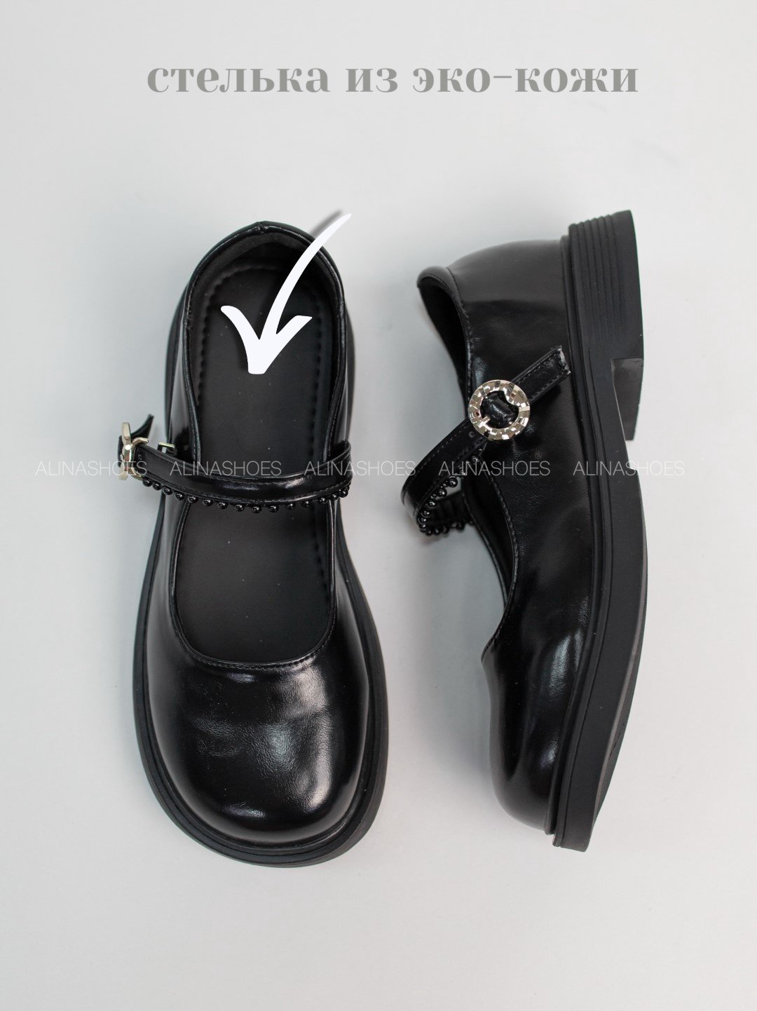 Лоферы alinashoes black 36 купить,NaN