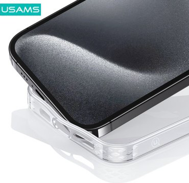 Чехол Usams для Apple iPhone 15 прозрачный купить,754