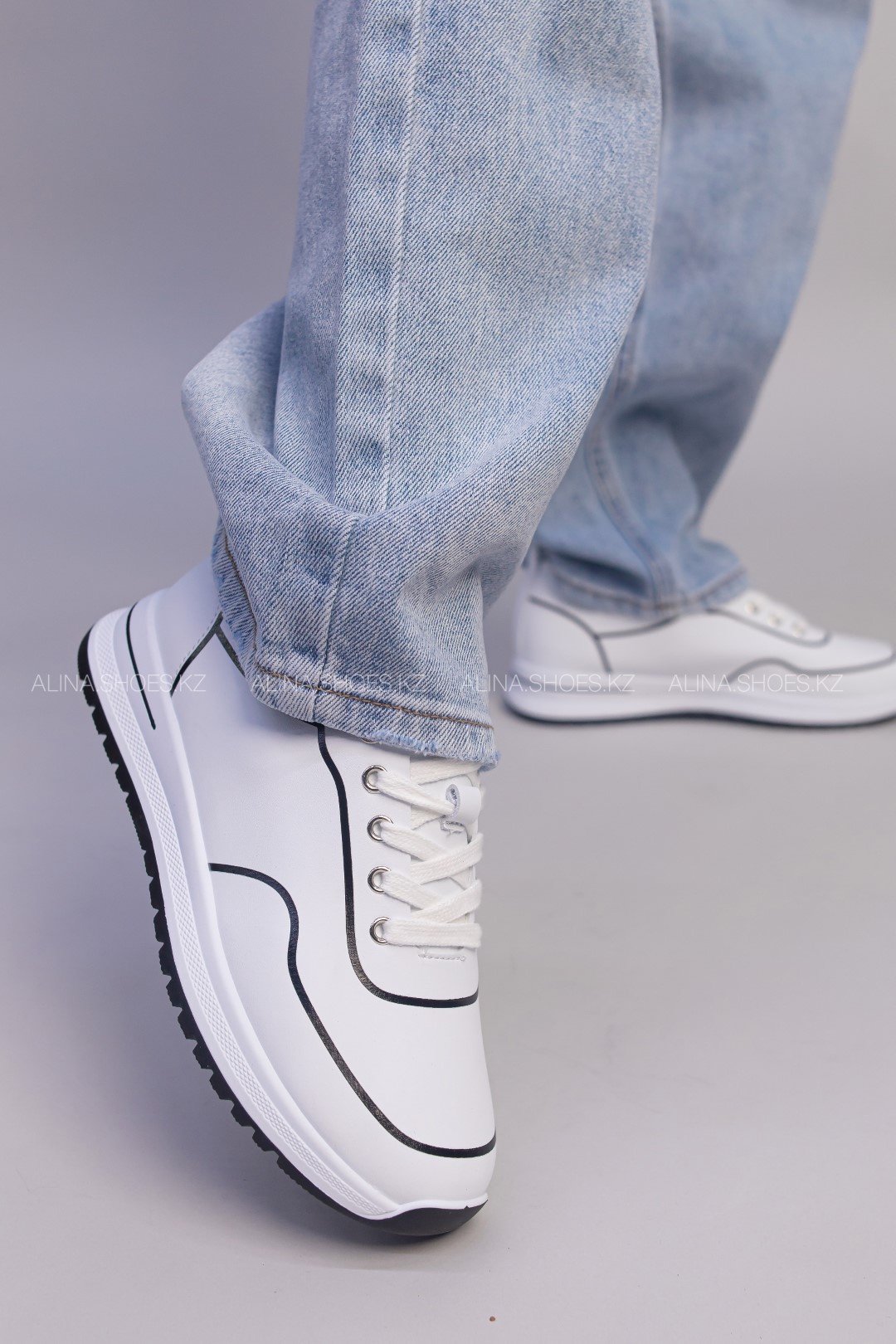 Кроссовки alinashoes белый купить,NaN