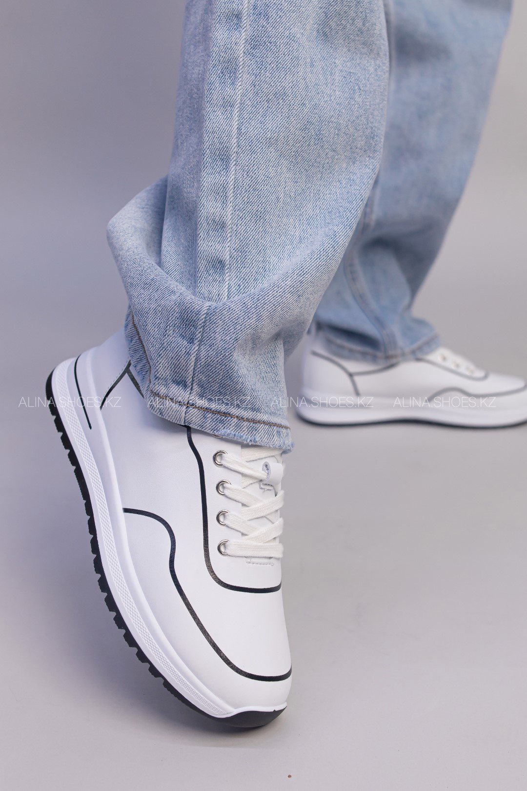 Кроссовки alinashoes белый купить,NaN