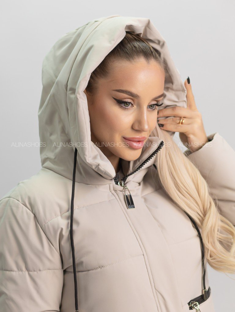 Зимняя куртка alinashoes бежевый купить,NaN