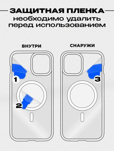 Чехол Usams для Apple iPhone 16 Pro прозрачный купить,490