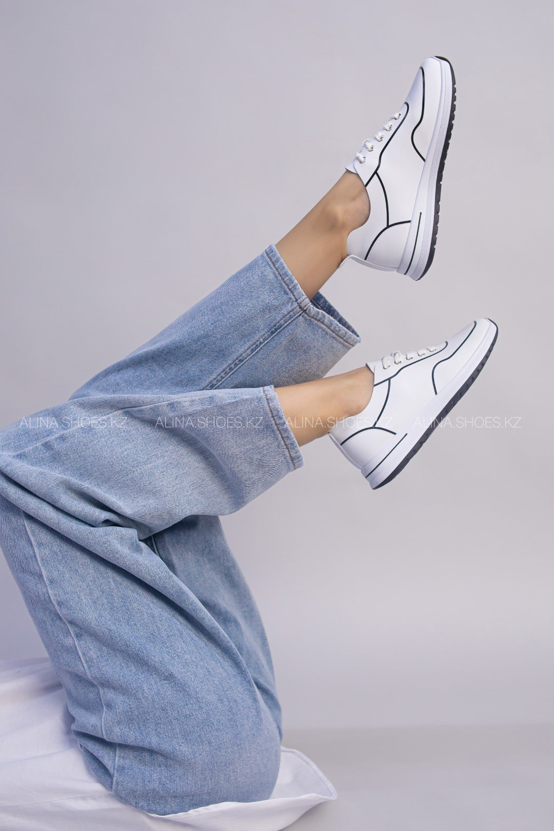 Кроссовки alinashoes белый купить,NaN