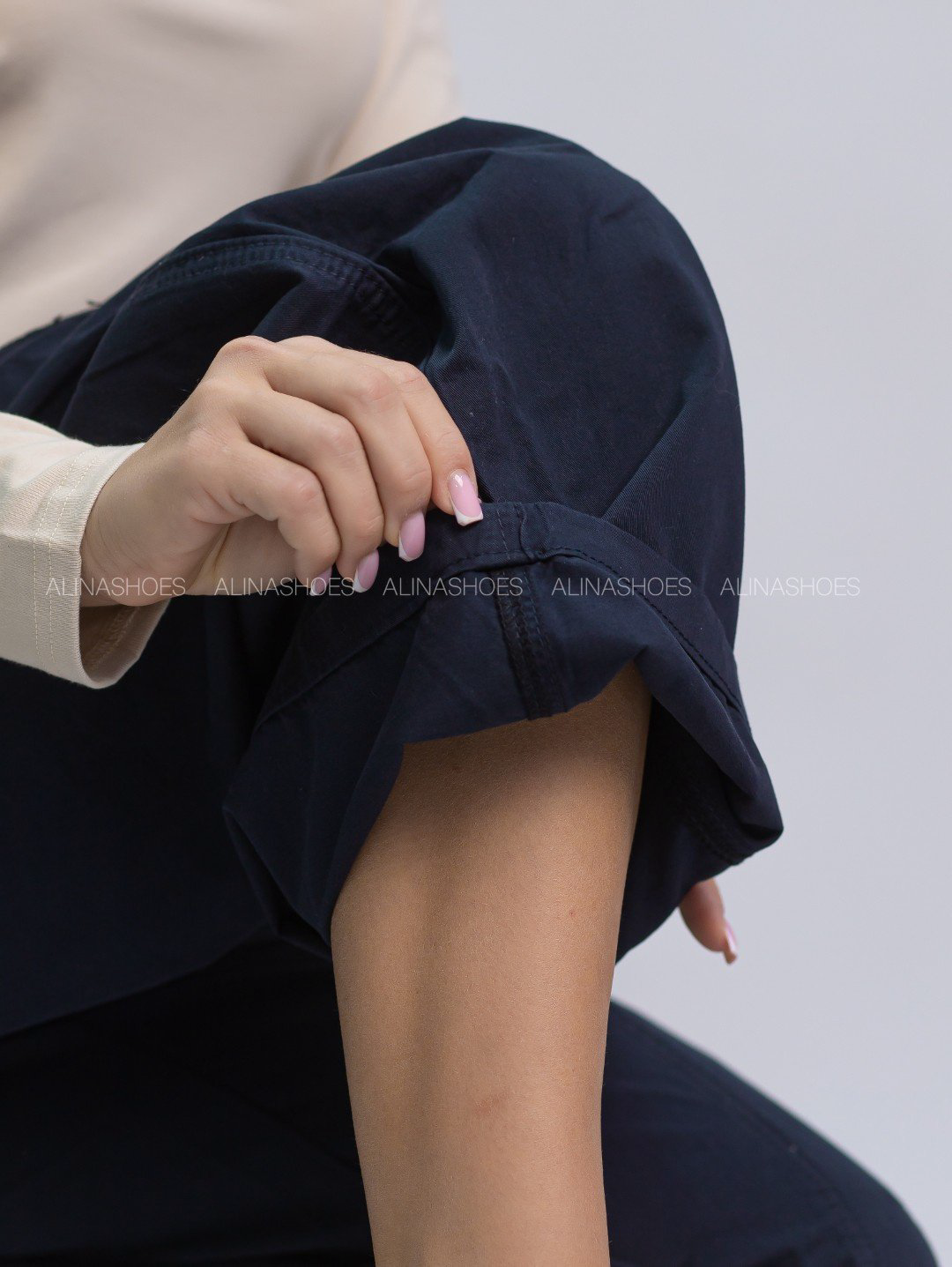 Джоггеры alinashoes синий купить,NaN