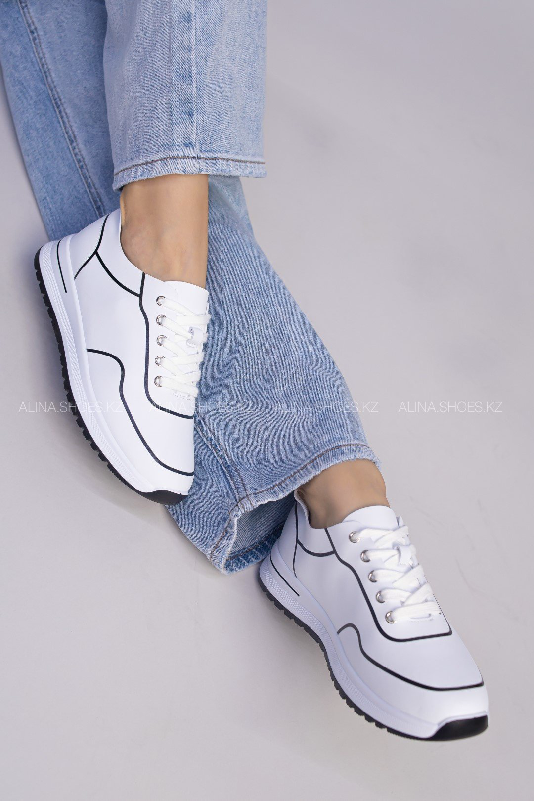 Кроссовки alinashoes белый купить,NaN