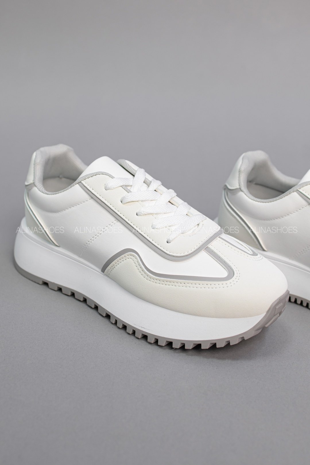 Кроссовки alinashoes белый купить,NaN
