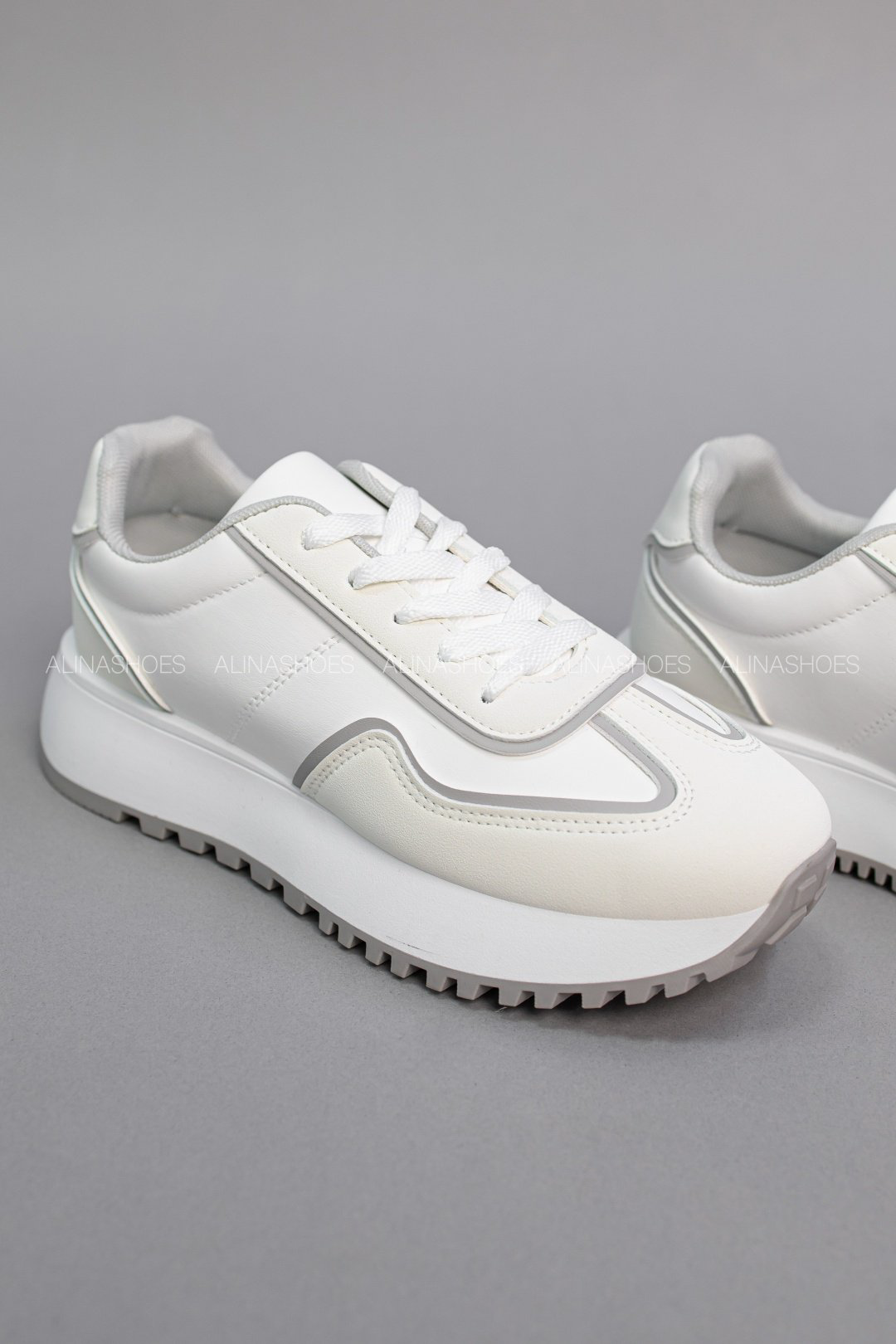 Кроссовки alinashoes белый купить,NaN