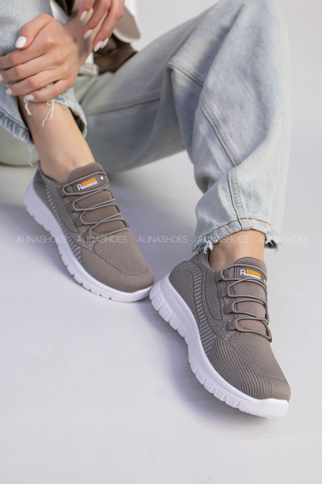 Кроссовки alinashoes хаки купить,NaN