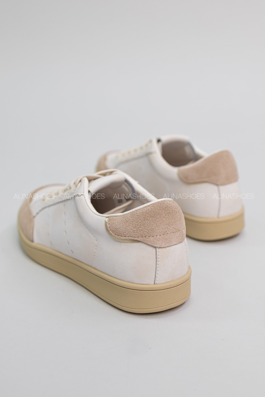 Кеды alinashoes бежевый купить,NaN