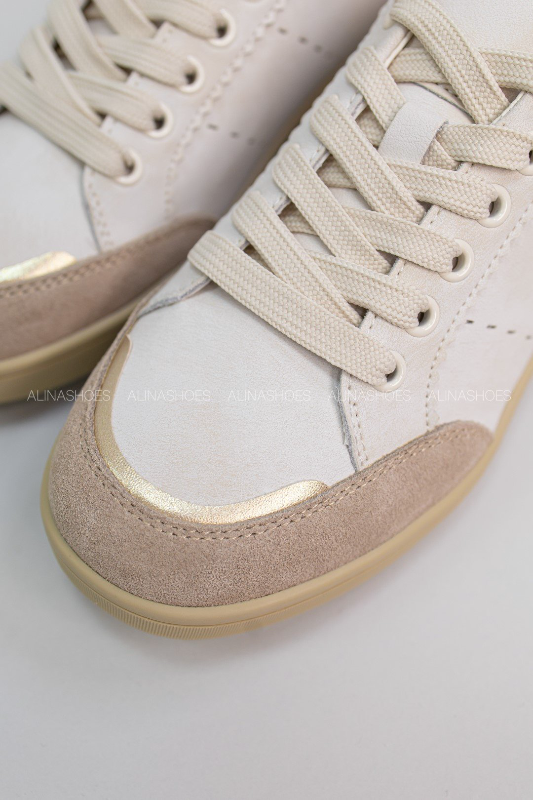 Кеды alinashoes бежевый купить,NaN