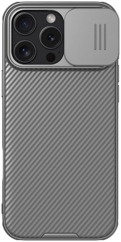 Чехол Nillkin для Apple iPhone 16 Pro Max серебристый купить,NaN