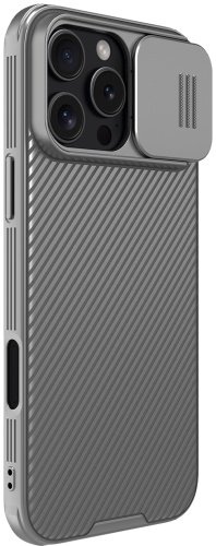 Чехол Nillkin для Apple iPhone 16 Pro Max серебристый купить,NaN