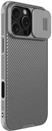 Чехол Nillkin для Apple iPhone 16 Pro Max серебристый купить,NaN