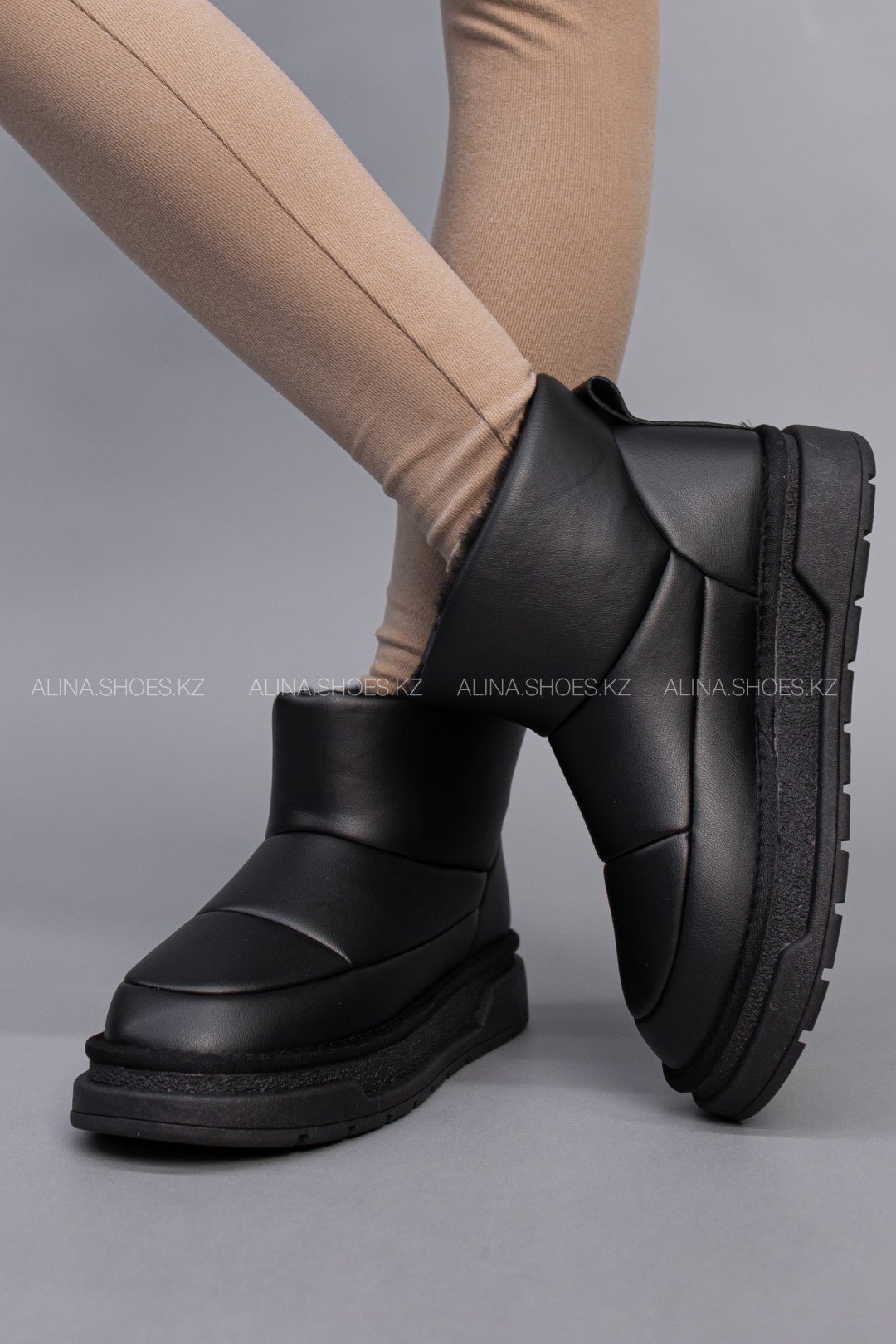 Дутики alinashoes черный купить,NaN