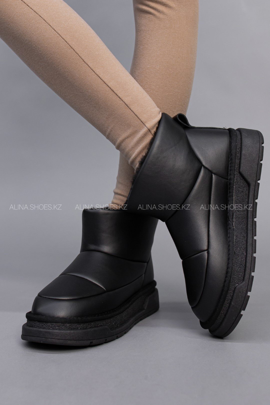 Дутики alinashoes черный купить,NaN