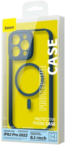 Чехол Baseus для Apple iPhone 14 Pro синий купить,NaN