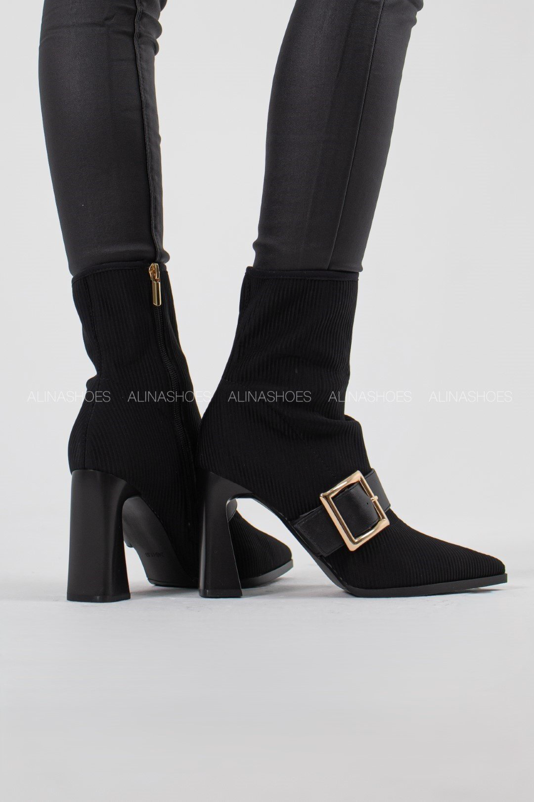 Ботильоны alinashoes black 39 купить,NaN