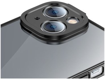 Чехол Baseus для Apple iPhone 14 прозрачный-черный купить,NaN