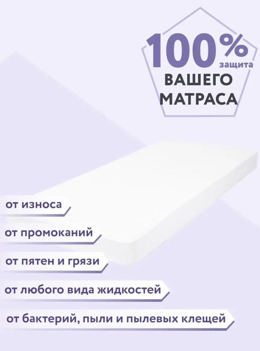 OKYANUS наматрасник на резинке OKYANUS 180x200, микрофибра, мембрана купить,NaN