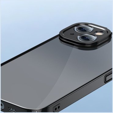 Чехол Baseus для Apple iPhone 14 прозрачный-черный купить,NaN