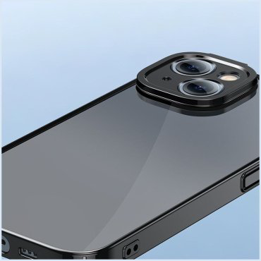 Чехол Baseus для Apple iPhone 14 прозрачный-черный купить,NaN