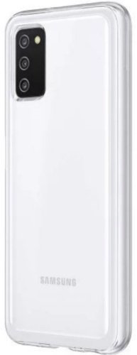 Чехол Samsung Soft Clear Cover для Samsung Galaxy A03s прозрачный купить,NaN