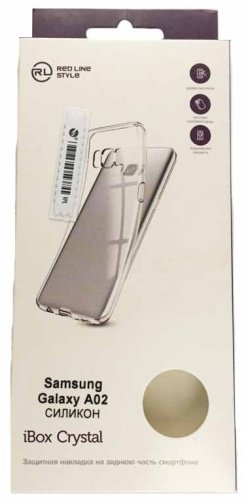 Чехол Red Line Ibox Crystal для Samsung A02 прозрачный купить,399
