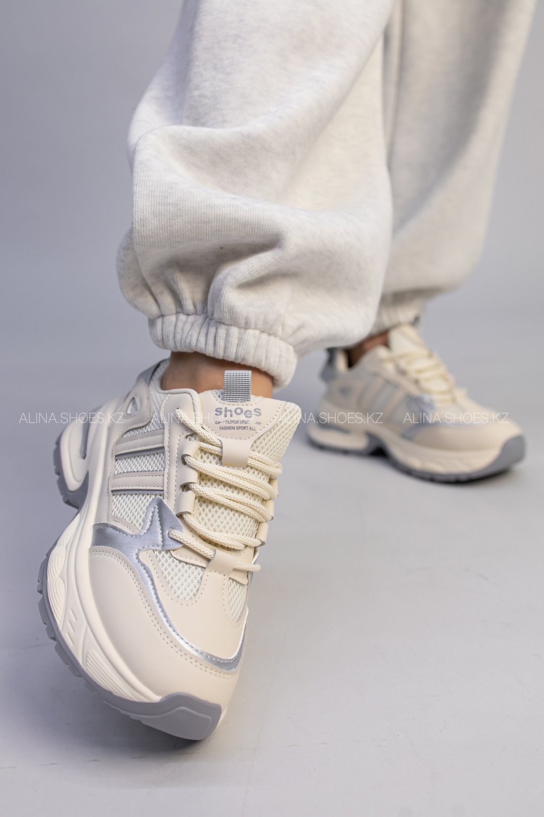 Кроссовки alinashoes серый купить,NaN