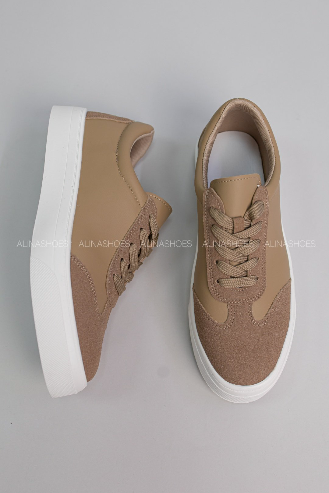 Кроссовки alinashoes кроссовки бежевый купить,NaN