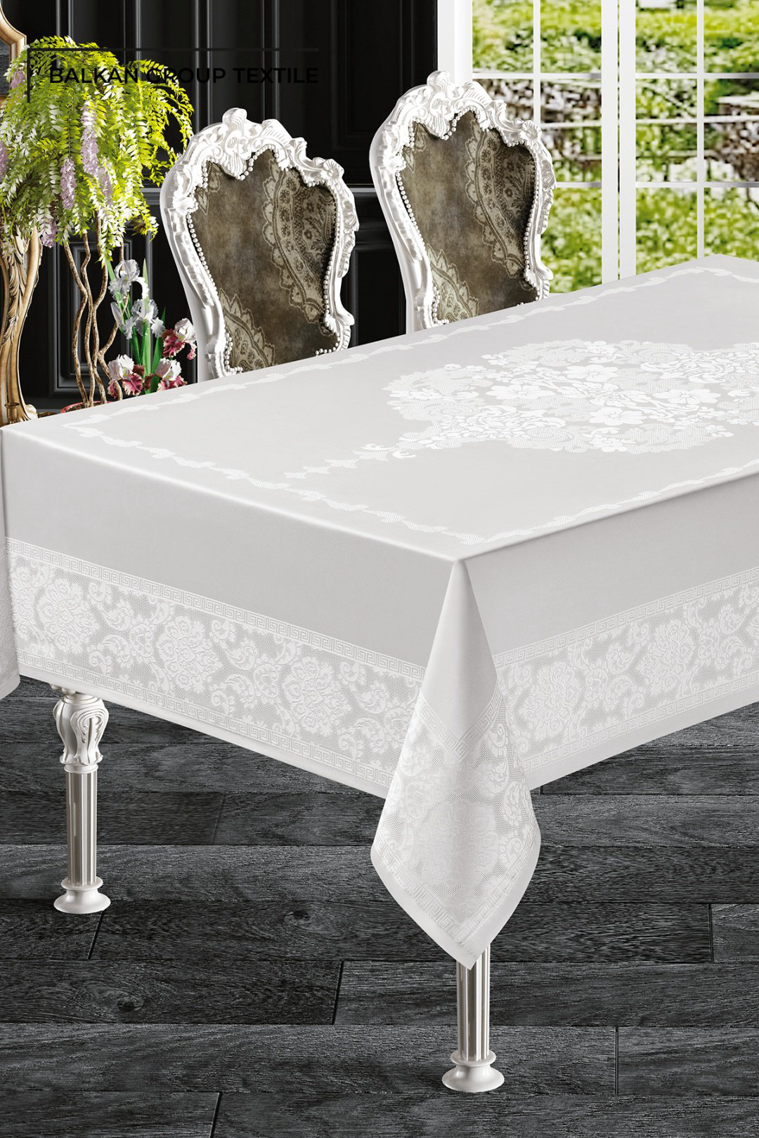 Masali скатерть Jumbo Jakar Pano 220x160 см, полиэстер, тефлон купить,NaN