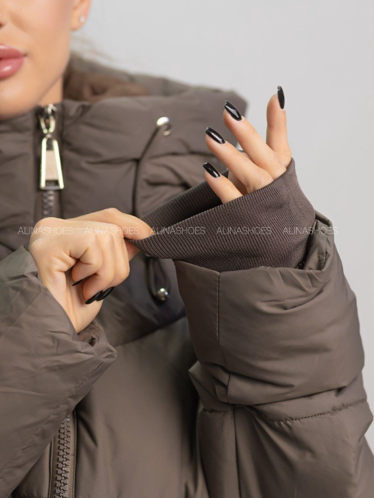 Зимняя куртка alinashoes серый купить,NaN
