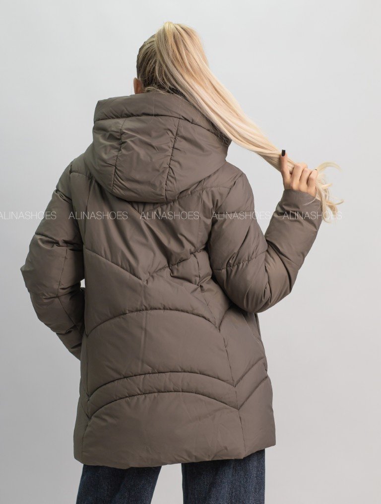 Зимняя куртка alinashoes серый купить,NaN