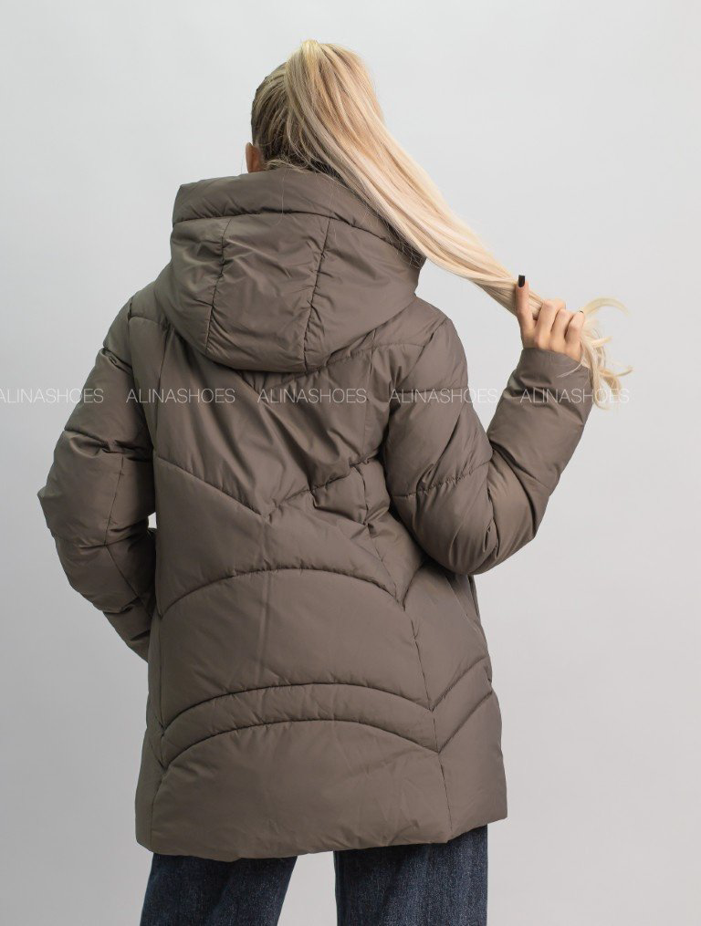 Зимняя куртка alinashoes серый купить,NaN